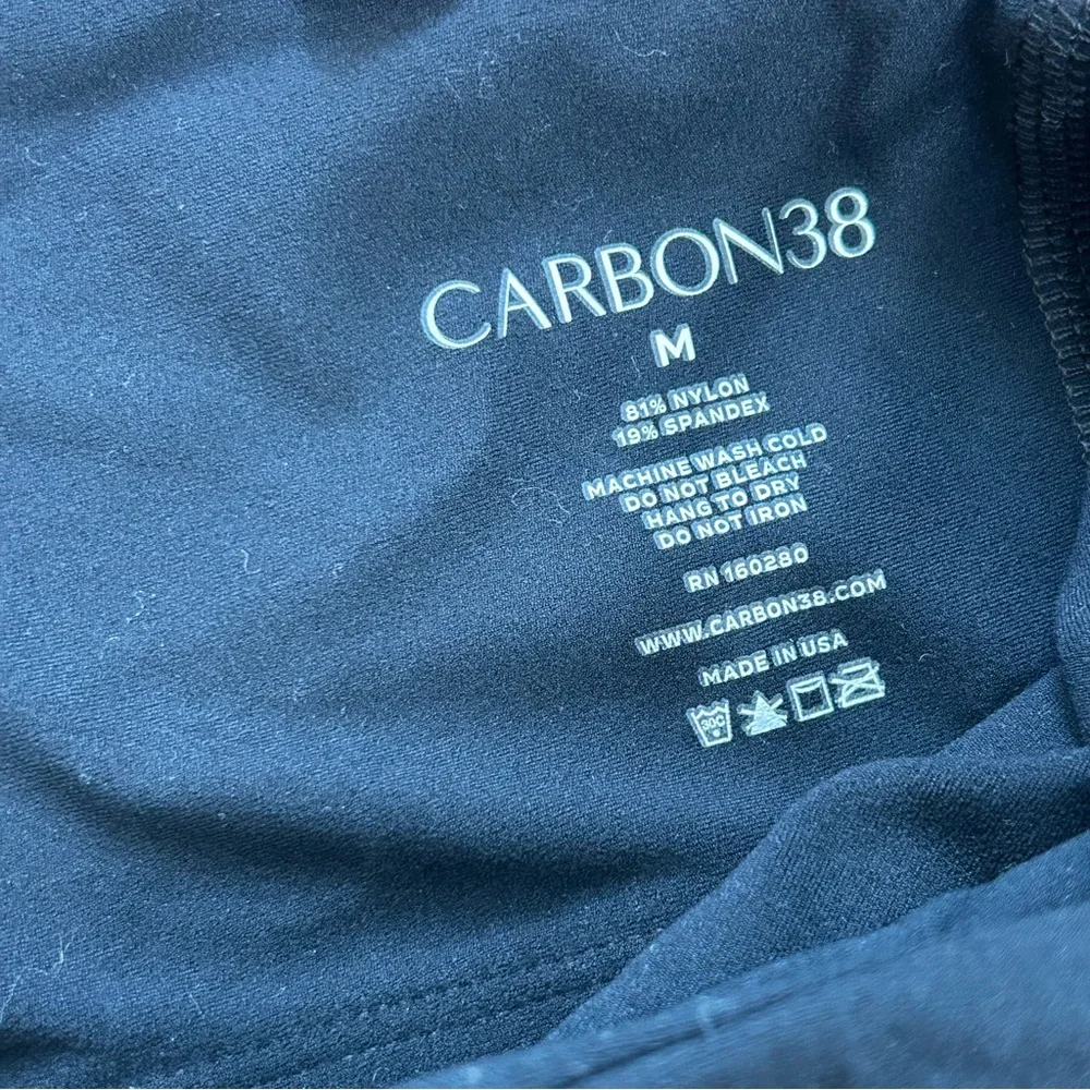 CARBON38 One‎ Shoulder Convertible Bra Top in Melt medium black